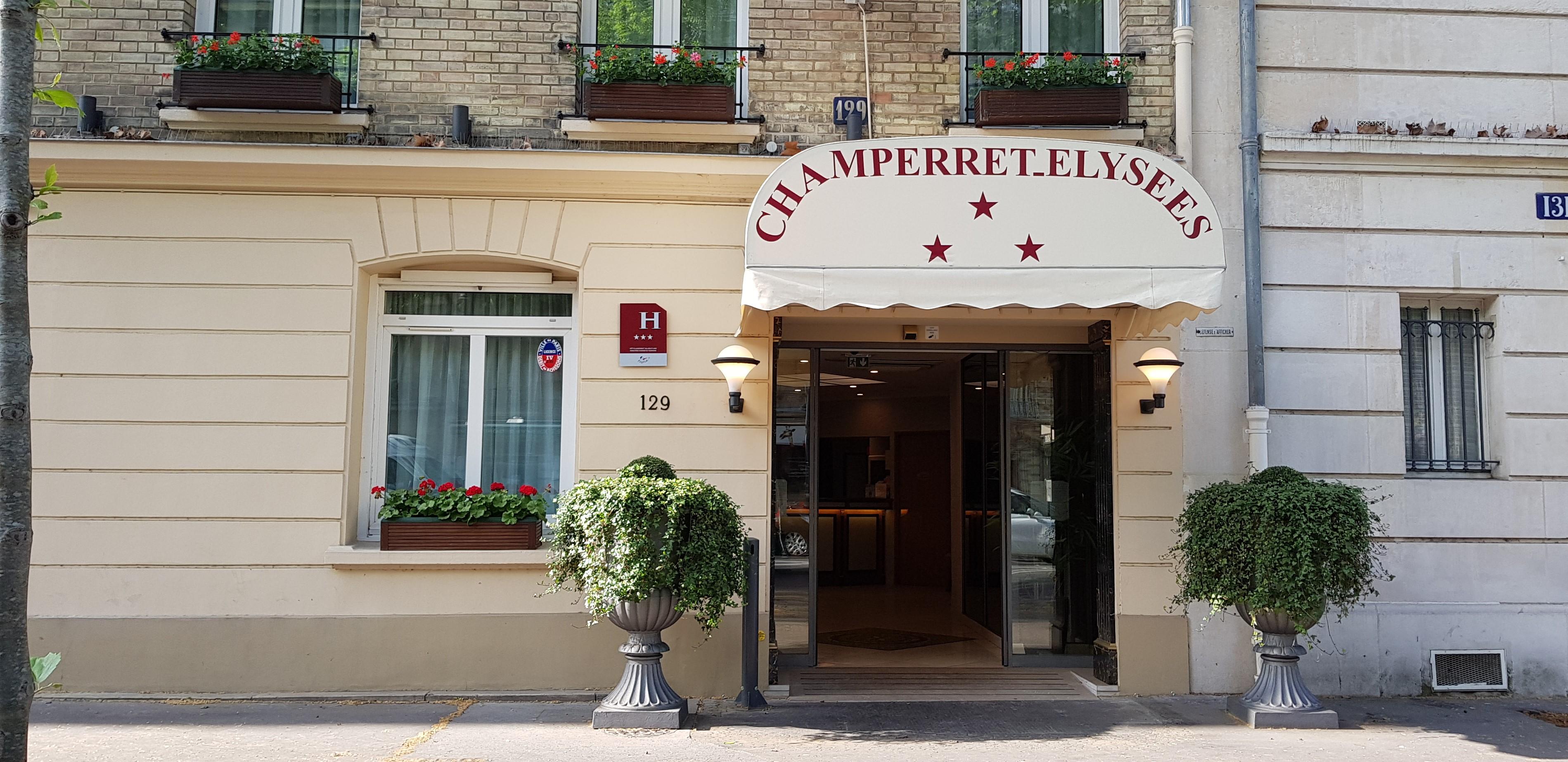 Hotel Champerret Elysees Paříž Exteriér fotografie