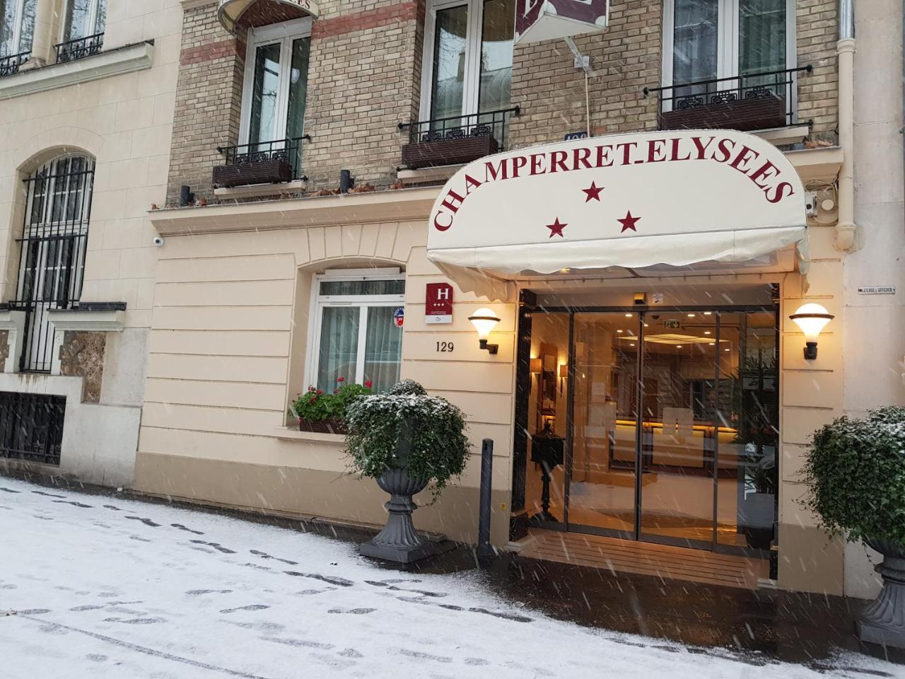 Hotel Champerret Elysees Paříž Exteriér fotografie